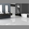 Radiador Toallero Para Baño - 370 X 1400 Mm Cromado Ecd Germany