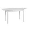 Mesa De Comedor Extensible Mora 80b Blanco Finori