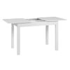 Mesa De Comedor Extensible Mora 80b Blanco Finori