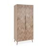 Armario 2 Puertas Decoración Roble Sonoma L90 Cm - Torun