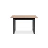 Mesa Extensible Denver 4/6 Plazas 120-160x75x80 Roble/antracita