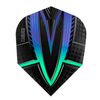 Harrows Darts Flights Fusion Blue Greeen 4401..