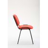 Clp Silla De Conferencia Ken V2 En Tela Rojo 53x53x83 Cm