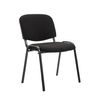 Clp Silla De Conferencia Ken V2 En Tela Negro 53x53x83 Cm