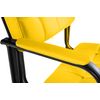 Clp Silla Para Visitas Canada B Simil Cuero Amarillo 58x59x84 Cm