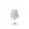 Clp Silla De Comedor Maverick Simil Cuero Crema 57x48x76 Cm