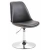 Clp Silla De Comedor Maverick Simil Cuero Negro 57x48x76 Cm