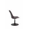 Clp Silla De Comedor Maverick Simil Cuero Marrón 57x48x76 Cm