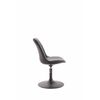 Clp Silla De Comedor Maverick Simil Cuero Negro 57x48x76 Cm