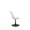 Clp Silla De Comedor Maverick Simil Cuero Blanco 57x48x76 Cm