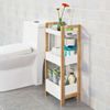 Estantería De Baño Con 3 Niveles De Bandejas H74 Cm