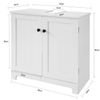 Armario Lavabo Con Pie 60 X 30 X 60cm