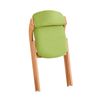 Silla Plegable De Madera Con Asiento Y Respaldo Tapizado Sillón Para Cocina, Oficina 47 X 60 X 77 Cm Verde Fst92-gr Sobuy Es