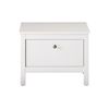 Mueble De Melamina Blanca De 1 Puerta Leone