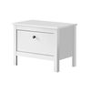 Mueble De Melamina Blanca De 1 Puerta Leone