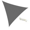 Vela De Sombra Triangular - Gris - 3,6x3,6x3,6m Ecd Germany