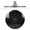 Conjunto De Ducha De Baño Negro Ø 220mm Ecd Germany