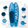 Tabla Hinchable Makani Paddle Surf / Sup 320x82x15cm Azul Ecd Germany