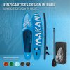 Tabla Hinchable Makani Paddle Surf / Sup 320x82x15cm Azul Ecd Germany