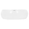 Lavabo Cerámico Redondo 350 X 350 X 120 Mm Blanco Ecd Germany