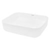 Lavabo De Mesa De Cerámica 505x395x135 Mm Blanco Ecd Germany