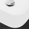 Lavabo De Mesa De Cerámica 505x395x135 Mm Blanco Ecd Germany