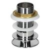 Tapón Para Desagüe De Metal Universal Para Lavabo Fregadero Con Rebosadero 1/4"