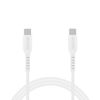 Prio Cable De Carga Y Sincronización De Alta Velocidad Usb C A Usb C 5a 1,2m Blanco