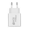 Cargador De Red Compacto Usb-c 3a Power Delivery 20w Carga Rápida Prio Blanco