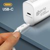 Cargador De Red Compacto Usb-c 3a Power Delivery 20w Carga Rápida Prio Blanco