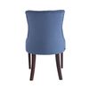 Clp Silla De Comedor Aberdeen En Tela Azul 58x55x92 Cm