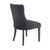 Clp Silla De Comedor Aberdeen En Tela Negro 58x55x92 Cm