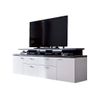 Mueble Tv Kolz Blanco Mate 180 Cm Sin-