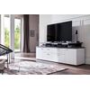 Mueble Tv Kolz Blanco Mate 180 Cm Sin-