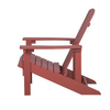 Silla De Jardín Roja Adirondack