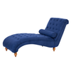 Chaise Longue Tapizado Azul Muret