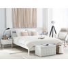 Cama De Madera Blanca 180x200 Cm Giulia