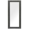 Espejo De Pared Negro 50 X 130 Cm Retro Clásico Salón Dormitorio Pasillo Plaisir - Negro