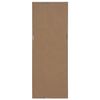 Espejo De Pared Plateado 50 X 130 Cm Rectangular Moderno Vintage Ajaccio - Plateado