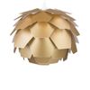 Lámpara De Techo Moderna Con Diseño Floral Pantalla Geométrica Dorada Pequeña Segre - Dorado