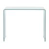 Consola Transparente 90 X 30 Cm Rectangular Minimalista Kendall - Transparente