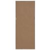 Espejo De Pared Marco De Madera Sintética Gris 50 X 130 Cm Rectangular Rosnoen - Gris