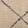 Alfombra Beige/negro 200x300 Cm Mutki