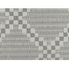 Alfombra De Exterior Gris De Tejido Jacquard 60 X 105 Cm Jalna - Gris