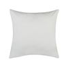 Conjunto De 2 Cojines Decorativos Blanco Patrón De Trébol Marroquí 45 X 45 Cm Glamour Alyssum - Blanco