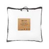 Conjunto De 2 Almohadas De Poliéster Blanco 80 X 80 Cm Perfil Bajo Microfibra Relleno Suave Errigal - Blanco