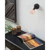 Conjunto De 2 Lámparas De Pared Aplique De Metal Cobre Ajustable Industrial Volga - Cobrizo