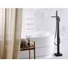 Grifo Mono Mando De Baño Negro Mate Independiente 118 Cm Accesorios De Baño Modernos Boyoma - Negro