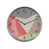 Reloj De Pared De Hierro Multicolor Redondo 33 Cm Manecillas Negras Estilo Vintage Retro Davos - Multicolor