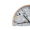 Reloj De Pared Redondo Multicolor 59 Cm Estilo Vintage Gordola - Gris